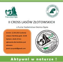 2 Cross Lasów Złotowskich o Puchar Nadleśnictwa Oleśnica Śląska